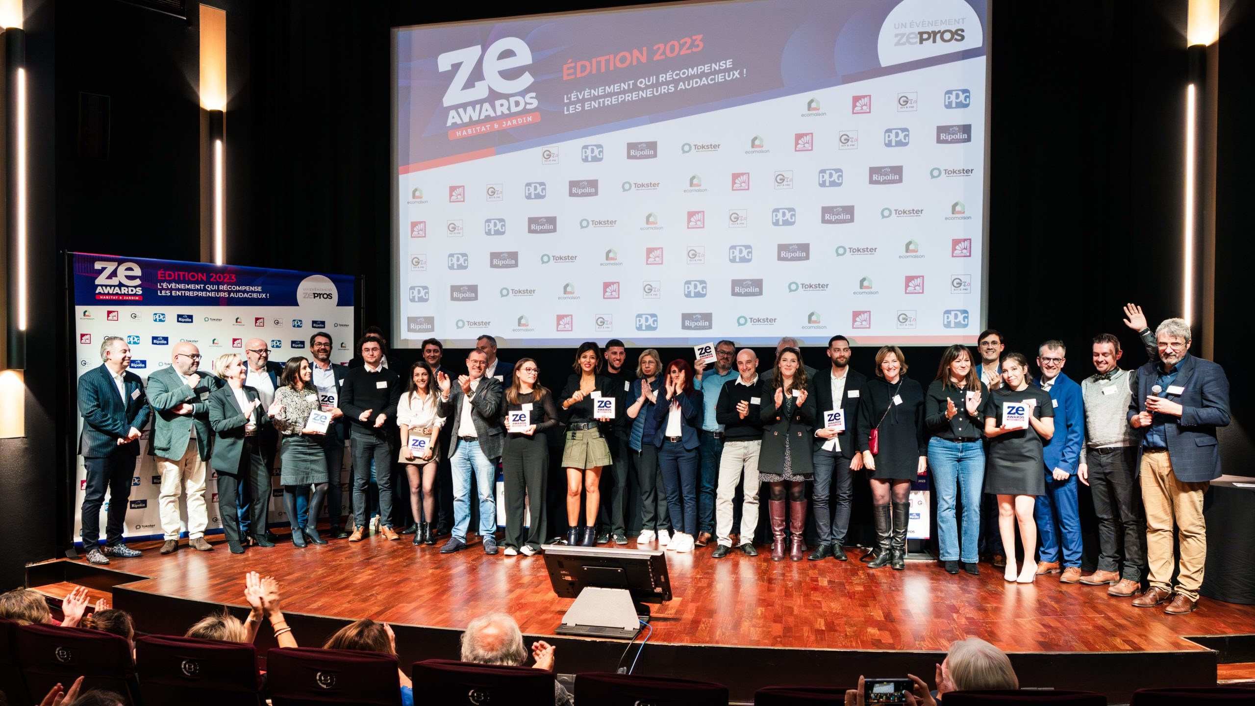 Generation 4.0, le Club Partenaire des ZeAwards Habitat & Jardin, "ZE" soirée des Pros !